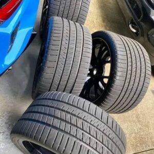 All wheels are in like new condition. No blemishes what so ever