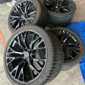 OEM C7 corvette wheels and winter tires