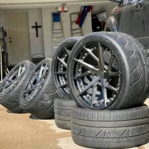 (Signature wheels sv501 satin black) C6 / C7