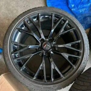OEM C7 corvette wheels and winter tires