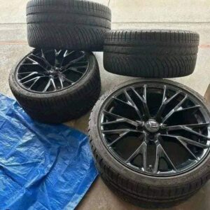 OEM C7 corvette wheels and winter tires