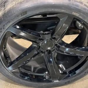 Corvette C8 Z06 wheels and tires. Same size as factory