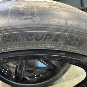 Corvette C8 Z06 wheels and tires. Same size as factory