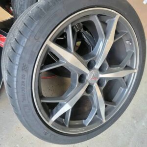 One Trident wheel with Michelin