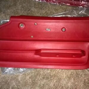 1967 Chevrolet Corvette Coupe Red Standard Door Panels
