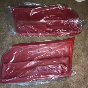 1967 Chevrolet Corvette Coupe Red Standard Door Panels