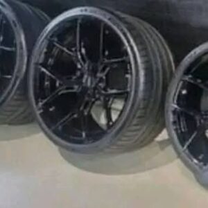BRAND NEW WHEELS AND TIRES.