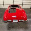 A restored Manco corvette go cart body