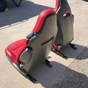 Set of OEM C7 Corvette seats in red