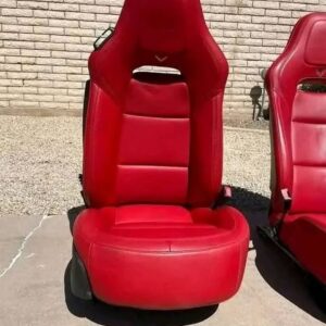 Set of OEM C7 Corvette seats in red
