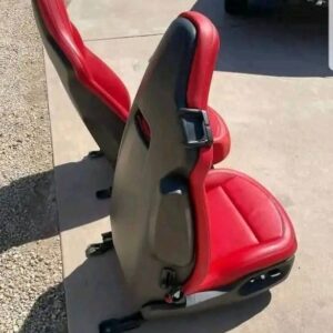 Set of OEM C7 Corvette seats in red