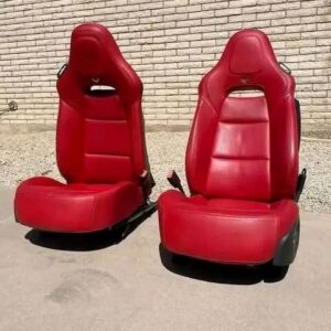 Set of OEM C7 Corvette seats in red