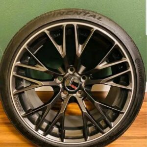 Mint condition literally like new OEM Gunmetal Metallic wheels