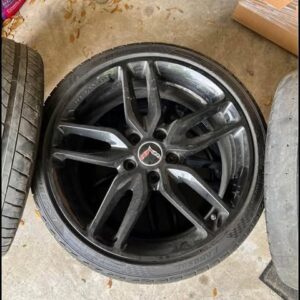 Set of OEM z51 Wheels and tires off my c7 corvette