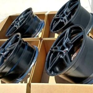 2021~2022 Chevy Corvette C8 Wheels 19" & 20" Oem Rims Satin Black