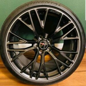 Mint condition literally like new OEM Gunmetal Metallic wheels