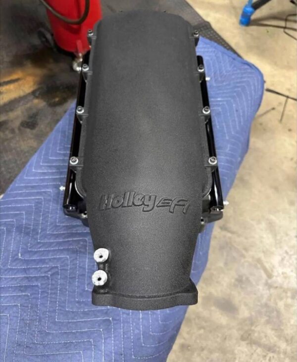 105mm Holley High Ram intake manifold with fuel rails. - Image 3