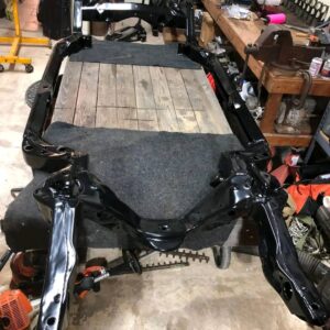 Extremely Nice Professionally Powder Coated 1967 GTO or 1967 Chevelle A-Body Frame