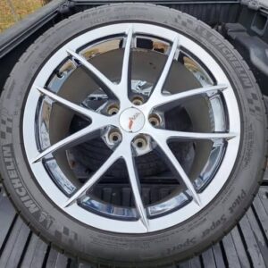 Corvette spyder wheels with tires