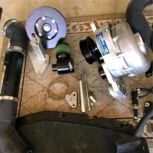 Used like new c7 supercharger kit.