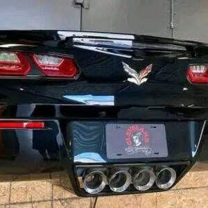ANY room with this beautiful C7 Corvette Rear Bumper Wall Art