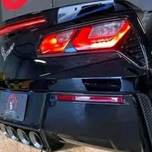 ANY room with this beautiful C7 Corvette Rear Bumper Wall Art