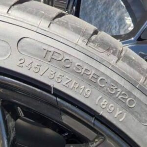 A complete set of 19" front and 20" rear good for the C8 CORVETTE