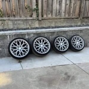 Selling my corvette C8 complete set of tires and wheels