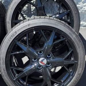 A complete set of 19" front and 20" rear good for the C8 CORVETTE