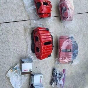 OEM C5 brake calipers. Front and rear.