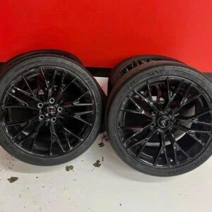 set of OEM C7 Z06 Wheels & Tires