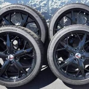 A complete set of 19" front and 20" rear good for the C8 CORVETTE