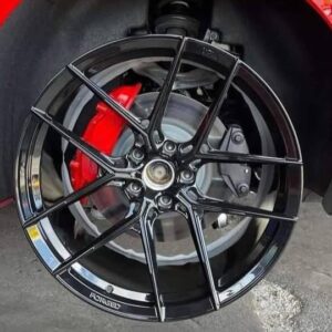 C7 PREMIERE EDITION TORQUE WHEELS & TIRES  FOR C6 CORVETTE C7 Premiere Edition Torque Wheel & Tire Package for base model C6 2005-2013 Corvettes Asking$1600 Upgrade your 2005-2013 C6 Corvette with a C7 Premiere Edition Torque Wheel & Tire Package from Corvette Garage, delivered to your door, ready to bolt on with no hassles or headaches. Wheel & Tire Package fits on C6 base model Corvettes only. Available in chrome finish. Sold as a complete set – (2) 19×8.5 and (2) 20×10. New Michelin Pilot Sport AS3+ (non-runflat), sizes 245-35-19 and 285-30-20. GM tire pressure sensors for 2005-2013 C6 Corvette. Mounted and Hunter Road Force balanced – best in the industry. GM C6 center caps included..
