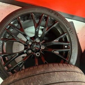 set of OEM C7 Z06 Wheels & Tires
