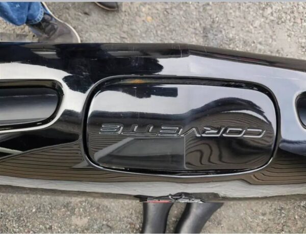 Used front bumper assembly from a 1997 to 2004 Corvette C5 Coupe and Convertible - Image 2