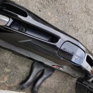Used front bumper assembly from a 1997 to 2004 Corvette C5 Coupe and Convertible