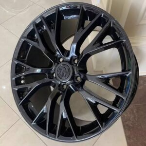 Gloss Black Wheels For Corvette C6