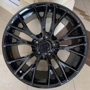 Gloss Black Wheels For Corvette C6