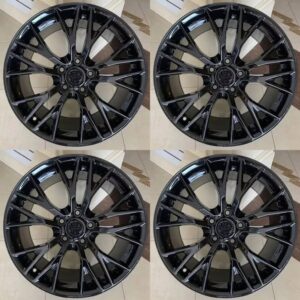 Gloss Black Wheels For Corvette C6