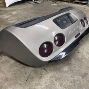 1997-2004  Corvette C5 Light Pewter (11U) Rear Bumper Cover with Tail Lights and Spoiler