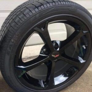 Chrome wheels and tires off of my C6 2011 Grand Sport.