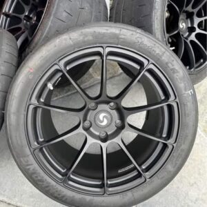 (Signature wheels sv501 satin black) C6 / C7 Corvette spec