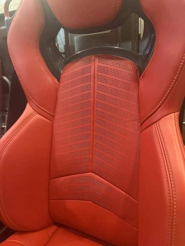 C8 Corvette GT2 Red Leather Seats Both seats - Image 4