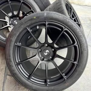 (Signature wheels sv501 satin black) C6 / C7 Corvette spec