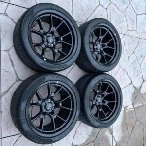 OEM 20” Charger/Challenger Hellcat Redeye rims and tires.