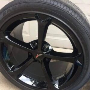 Chrome wheels and tires off of my C6 2011 Grand Sport.