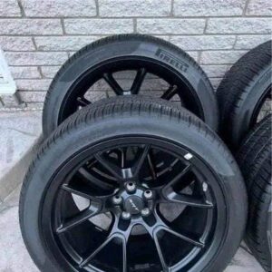 OEM 20” Charger/Challenger Hellcat Redeye rims and tires.