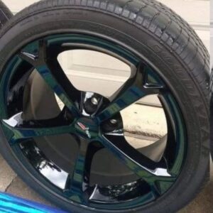 Chrome wheels and tires off of my C6 2011 Grand Sport.