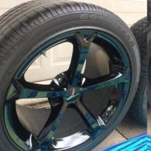 Chrome wheels and tires off of my C6 2011 Grand Sport.