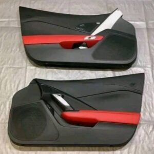 Chevrolet C7 Corvette 2LT Interior Door Panels / Adrenaline Red / C7002